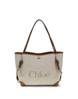 Chloé Beige Cotton Shoulder Bag