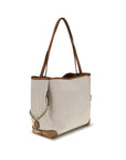 Chloé Beige Cotton Shoulder Bag