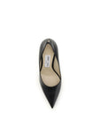 Jimmy Choo Black Calf Leather Bos Taurus High Heel Pumps