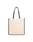 Jimmy Choo Beige Canvas Tote Bag