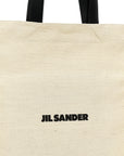 Jil Sander Bicolor Jute Tote Bag