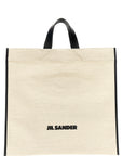 Jil Sander Bicolor Jute Tote Bag