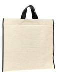 Jil Sander Bicolor Jute Tote Bag