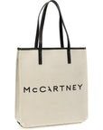 Stella McCartney Beige Cotton Tote Bag