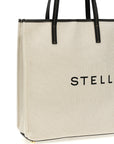 Stella McCartney Beige Cotton Tote Bag