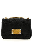 Valentino Garavani Black Lamb Leather Shoulder Bag