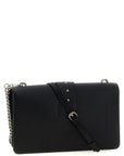 PINKO Black Goatskin Crossbody Bag