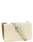 PINKO White Goatskin Crossbody Bag