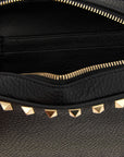 Valentino Garavani Black Calfskin Crossbody Bag