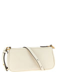 PINKO White Goatskin Crossbody Bag