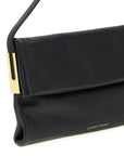 Elisabetta Franchi Black Calfskin Shoulder Bag