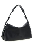 PINKO Black Goatskin Shoulder Bag