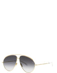 Gucci Gold Metal Sunglasses