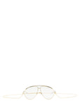 Gucci Gold Polyamide Sunglasses