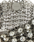 Paco Rabanne Silver Brass Shoulder Bag
