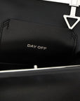 The Attico Black Leather Shoulder Bag