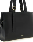 Jil Sander Black Calfskin Tote Bag