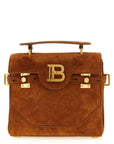 Balmain Brown Calfskin Handbag