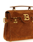 Balmain Brown Calfskin Handbag