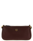 PINKO Bordeaux Cowhide Crossbody Bag