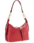 Furla Fuchsia Calfskin Shoulder Bag