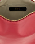 Furla Fuchsia Calfskin Shoulder Bag