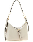Furla White Calfskin Shoulder Bag
