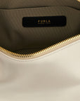 Furla White Calfskin Shoulder Bag