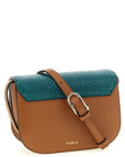 Furla Multicolor Lamb Leather Crossbody Bag