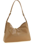 Furla Beige Calfskin Shoulder Bag