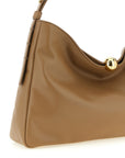 Furla Beige Calfskin Shoulder Bag