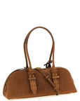 PINKO Brown Cowhide Shoulder Bag