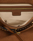 PINKO Brown Cowhide Shoulder Bag