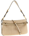 PINKO Beige Cowhide Shoulder Bag