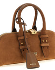 PINKO Brown Cowhide Shoulder Bag