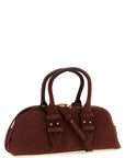 PINKO Bordeaux Cowhide Shoulder Bag