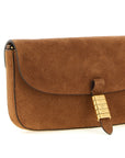 PINKO Brown Cowhide Shoulder Bag
