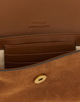 PINKO Brown Cowhide Shoulder Bag