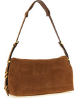 PINKO Brown Cowhide Shoulder Bag
