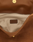 PINKO Brown Cowhide Shoulder Bag