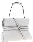 Moschino White Napa Leather / Calf Bos Taurus Shoulder Bag