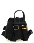 PINKO Black Polyamide Backpack