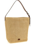 PINKO Beige Cowhide Shoulder Bag