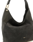 Furla Gray Calfskin Shoulder Bag