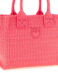 PINKO Fuchsia Polypropylene Tote Bag