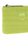 PINKO Bicolor Polypropylene Clutch Bag