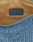 PINKO Blue Polypropylene Clutch Bag