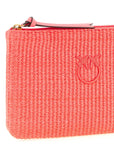 PINKO Fuchsia Polypropylene Clutch Bag