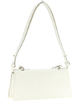 Alexander McQueen White Calfskin Shoulder Bag