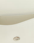 Alexander McQueen White Calfskin Shoulder Bag